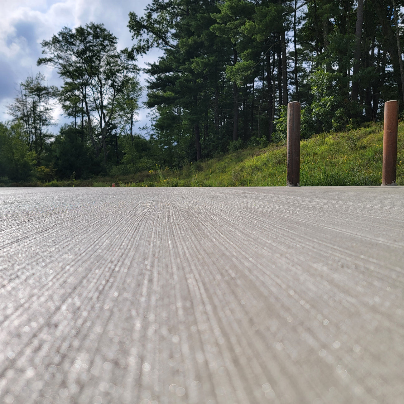 Wet Look Sealers for New Concrete