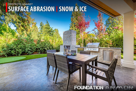 Armor AR350 protective gear for snow and ice surfaces, designed to prevent surface abrasion and damage.