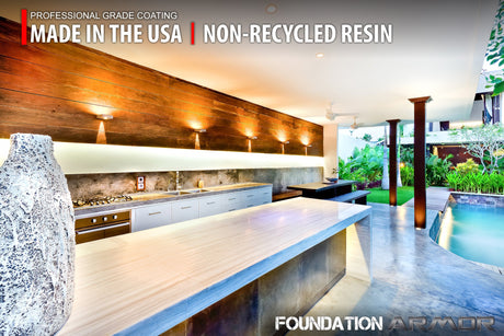 Professional-grade Armor AR350 resin, US-manufactured, in a clear container showcasing its high-quality, non-recycled material.