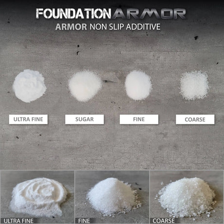 My Store Armor Non-Slip Additive for improved grip and safety on various surfaces, shown in the container with a textured surface.