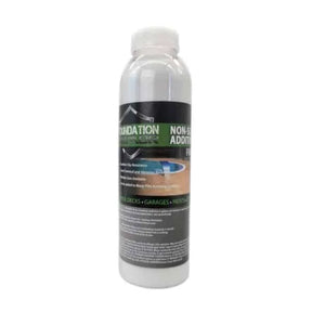 My Store Armor non-slip additive mixed into concrete, showing a textured, slip-resistant surface for enhanced safety.